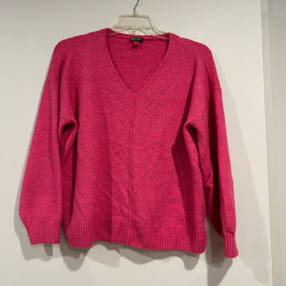Vince Camuto Pink Sweater Large